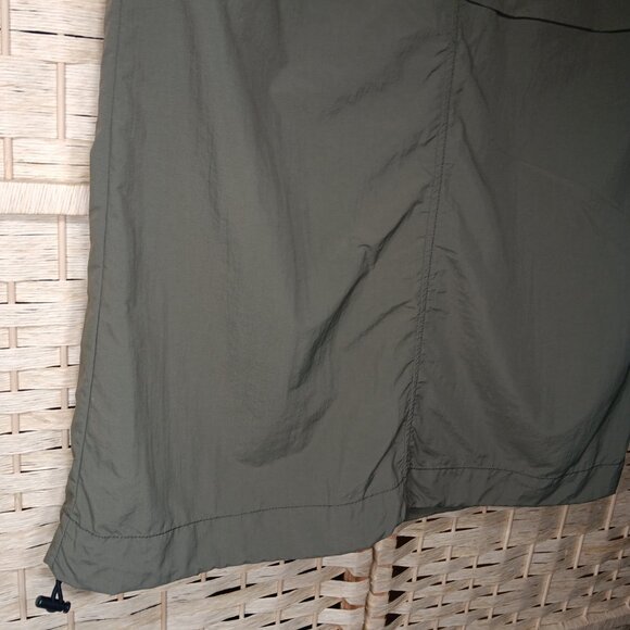 Gramicci Convertible Micro Ripstop Cargo Zip Off Small Midi EUC Army Olive Green - Picture 7 of 12